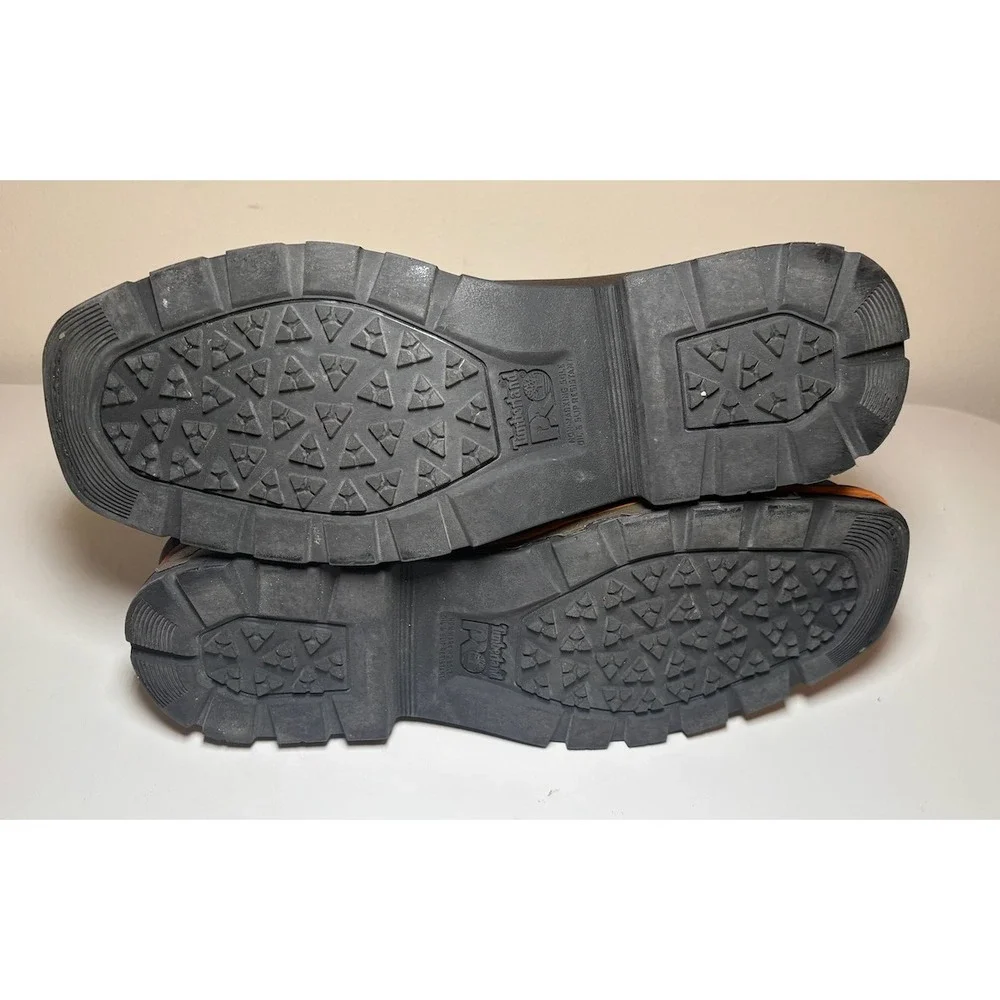 Timberland PRO True Grit Waterproof Work Boots |  Brown | Men's Size 13 - Picture 3 of 11